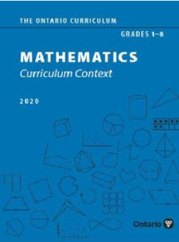 The Ontario Curriculum, Grades 1–8: Mathematics, 2020